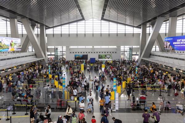 Manila's Ninoy Aquino Internatio<em></em>nal Airport is pictured.