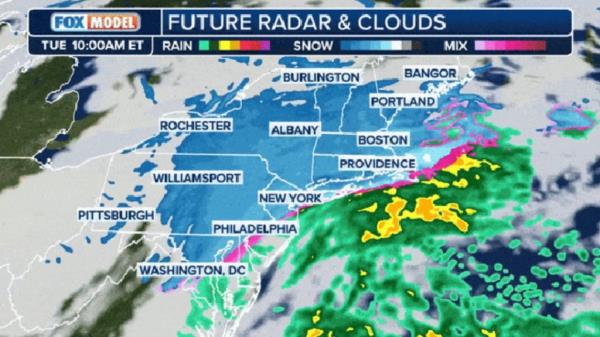 It's almost been two years since the Big Apple has seen an inch of snow, as the streak may end this week for New York City,as snow chances are increasing