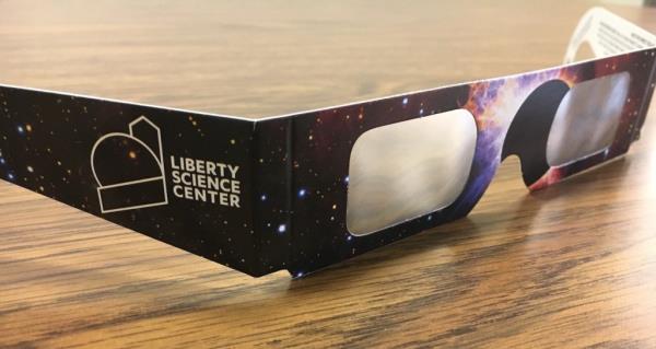 Eclipse glasses. 