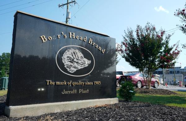 Boar's Head plant sign Jarratt, Va.