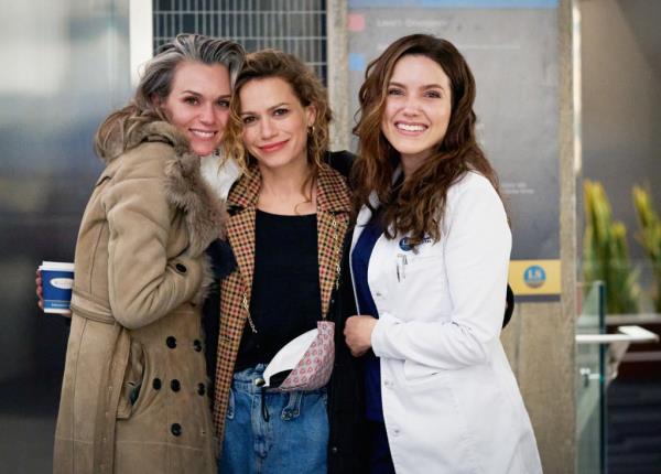 Hilarie Burton, Bethany Joy Lenz and Sophia Bush in 2022. 