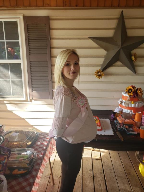 Emma Baum, 25, was last seen at her boyfriend's house in Gary, Ind. on Oct. 10, her family said. She was heavily pregnant at the time and likely due in just days. 